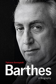 Cover of Barthes by Tiphaine Samoyault