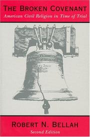 Cover of The broken covenant by Robert Neelly Bellah