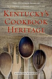 Cover of Kentucky's cookbook heritage by John Van Willigen