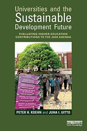Front cover of Universities and the Sustainable Development Future by Peter H. Koehn