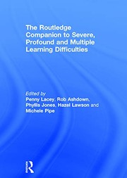 Front cover of The Routledge companion to severe, profound and multiple learning difficulties by Penny Lacey