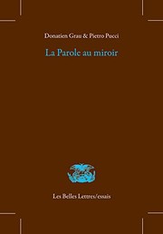 Front cover of Parole Au Miroir by Donatien Grau