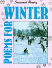 Cover of Poems for Winter (Seasonal Poetry) by Robert Hull