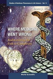 Cover of Where medicine went wrong by Bruce J. West
