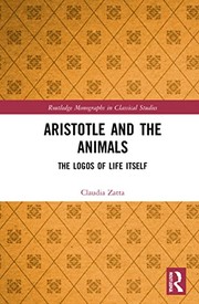 Front cover of Aristotle and the Animals by Claudia Zatta
