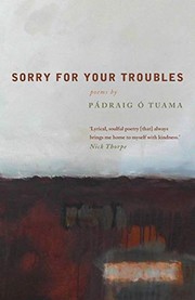 Cover of Sorry for your troubles by Padraig Ó Tuama