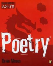 Front cover of So You Want to Write Poetry (So You Want to Write) by Brian Moses