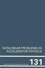 Cover of Nonlinear problems in accelerator physics by International Workshop on Nonlinear Problems in Accelerator Physics (1992 Berlin, Germany)