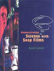 Cover of Demonstrating science with soap films by D. R. Lovett