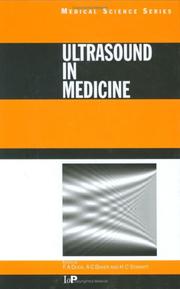 Front cover of Ultrasound in medicine by Francis A. Duck