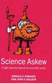 Cover of Science askew by Donald E. Simanek