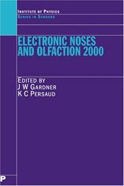 Front cover of Electronic noses and olfaction 2000 by International Symposium on Olfaction and the Electronic Nose (7th 2000 Brighton, England)