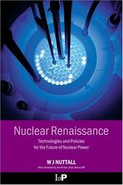 Cover of Nuclear renaissance by William J. Nuttall