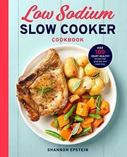 Front cover of Low Sodium Slow Cooker Cookbook by Shannon Epstein
