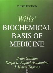 Front cover of Wills' biochemical basis of medicine by Eric D. Wills