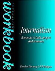 Cover of Journalism workbook by Brendan Hennessy