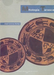 Front cover of Mitología tarasca by José Corona Núñez