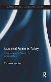 Front cover of Municipal Politics in Turkey by Charlotte Joppien