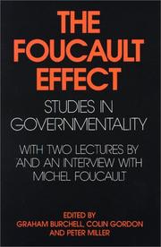 Cover of The Foucault effect by Michel Foucault