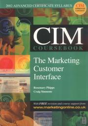 Cover of The marketing customer interface, 2002-2003 by Rosemary Phipps