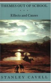 Front cover of Themes out of school by Stanley Cavell