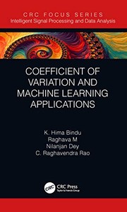 Cover of Coefficient of Variation and Machine Learning Applications by K. Hima Bindu