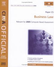 Cover of Business Law by David Sagar