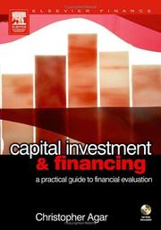 Front cover of Capital investment & financing by Christopher Agar