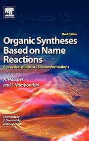 Cover of Organic syntheses based on name reactions by Alfred Hassner