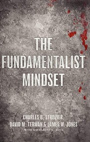 Cover of The fundamentalist mindset by Charles B. Strozier