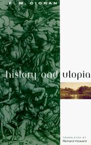 Front cover of Histoire et utopie by Emil Cioran