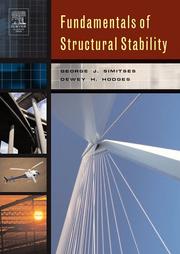 Front cover of Fundamentals of structural stability by George J. Simitses