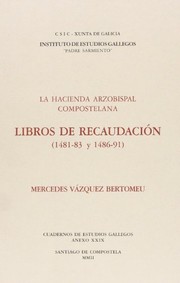 Cover of La hacienda arzobispal compostelana by Mercedes Vázquez Bertomeu
