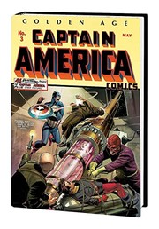 Front cover of Golden Age Captain America Omnibus Vol. 1 HC by Joe Simon