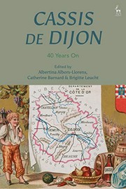 Cover of Cassis de Dijon by Albertina Albors-Llorens