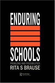 Cover of Enduring schools by Rita S. Brause