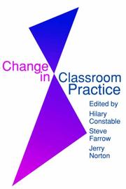Cover of Change in classroom practice by Steve Farrow