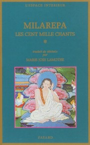 Front cover of Les cent mille chants by Mi-la-ras-pa