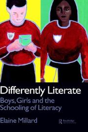 Cover of Differently literate by Elaine Millard