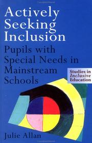 Front cover of Actively seeking inclusion by Julie Allan
