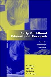 Cover of Early Childhood Educational Research by Carol Aubrey