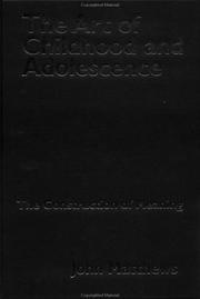 Front cover of The art of childhood and adolescence by Matthews, John