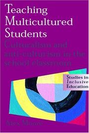 Cover of Teaching Multicultured Students by Alex Moore
