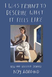 Front cover of I was trying to describe what it feels like by Noy Holland