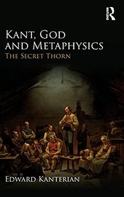Front cover of Kant, God and Metaphysics by Edward Kanterian