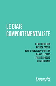 Front cover of Le Biais comportementaliste by Collectif