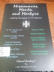 Front cover of Missionaries, monks, and martyrs by Luke Alexander Veronis