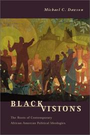 Cover of Black visions by Michael C. Dawson