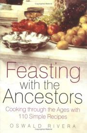 Cover of Feasting with the ancestors by Oswald Rivera