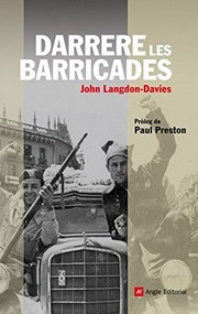 Front cover of Behind the Spanish Barricades by John Langdon-Davies